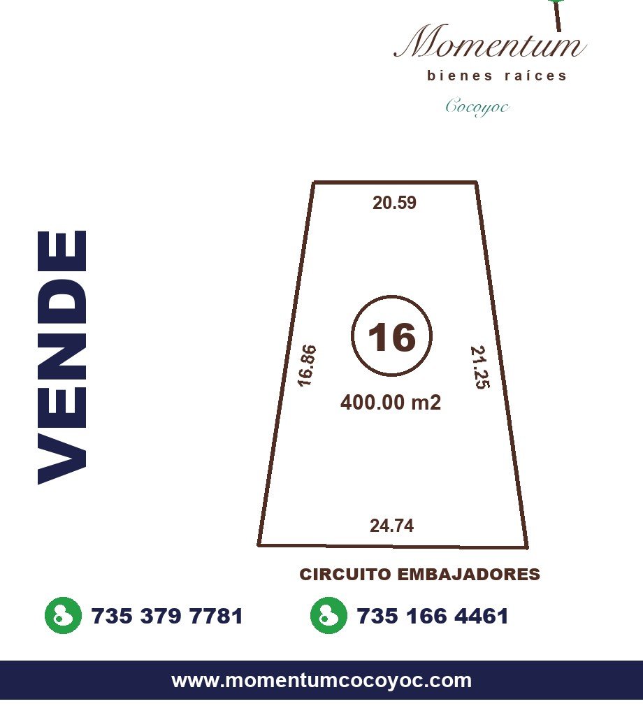 Terreno residencial listo con factibilidad de agua